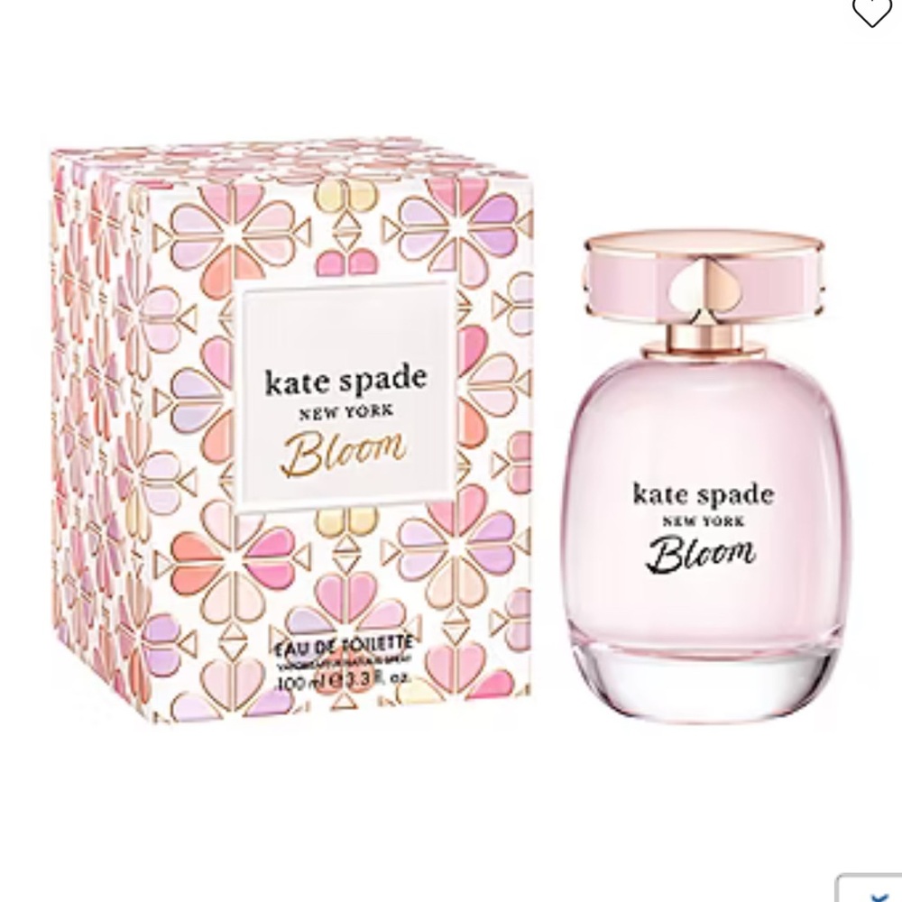 Kate Spade Bloom Perfume with Pink Floral Design